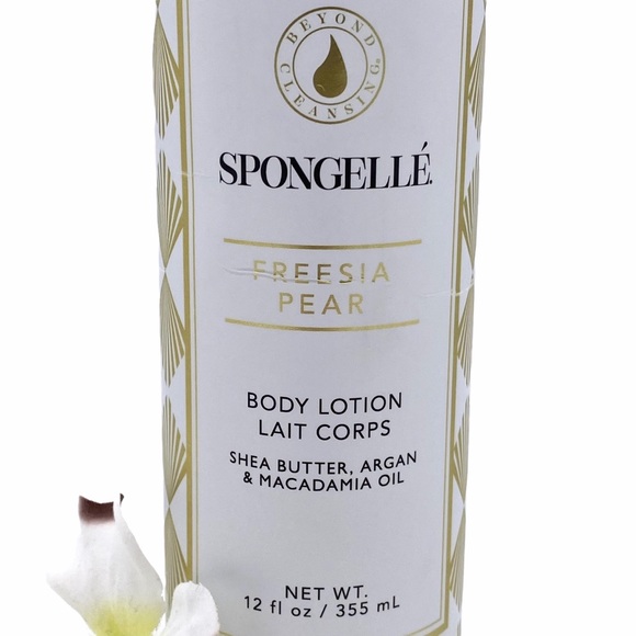 NEW Spongellé Freesia Pear Body Lotion - Picture 3 of 6